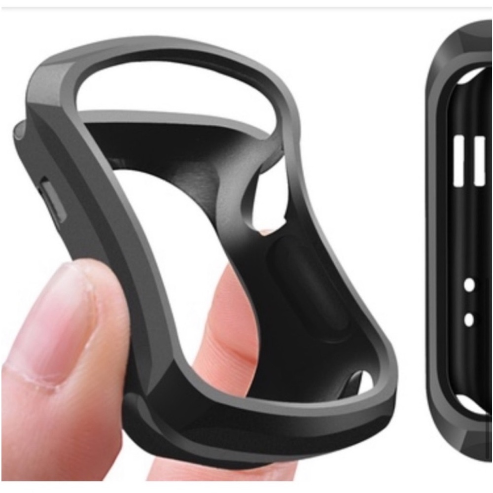 New Unisex Black Glossy Apple Watch Bumper Case for 40mm - Picture 7 of 9